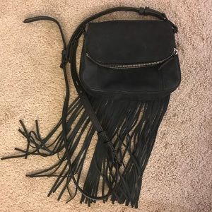 Rebecca Minkoff Saddle Fringe Crossbody Purse